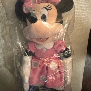 Disney Minnie Mouse Plush in Pink Dress